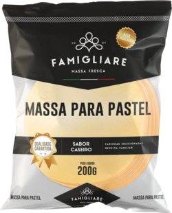 Massa Pastel Disco Médio 200g