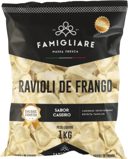 Ravioli Frango 1kg